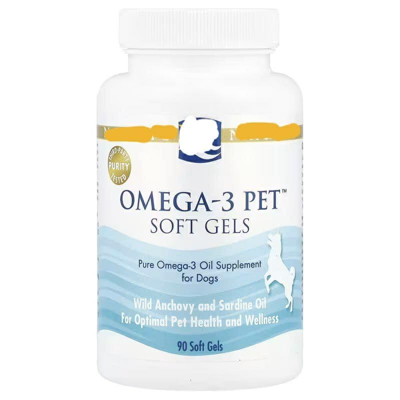 """Nordic's Omega-3 Pet, Fish Oil for Dogs, 90 Softgels"""