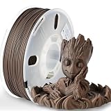 PRILINE Blackwalnut PLA Filament 1.75mm 3D Printer Filament, Priline Blackwalnut Natural 3D Printing Filament, Blackwalnut Color, 1kg Spool