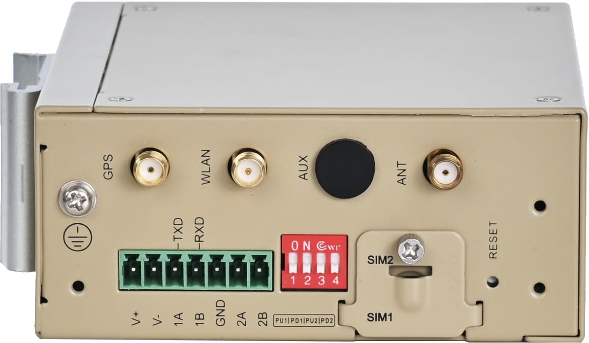InHand Networks IG502 Passerelle industrielle Edge Computing 4G LTE Cat4, Python programmable, passerelle IIoT avec RS232/RS485, 4DI + 4DO, Wi-Fi, VPN, GPS, Modbus MQTT