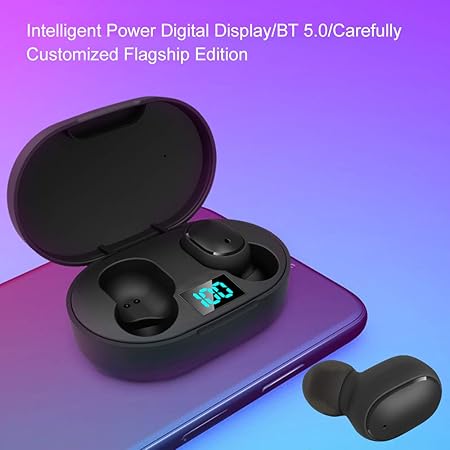 GoolRC Fones de Ouvido E6S BT Sem Fio : Amazon.com.br: Eletrônicos
