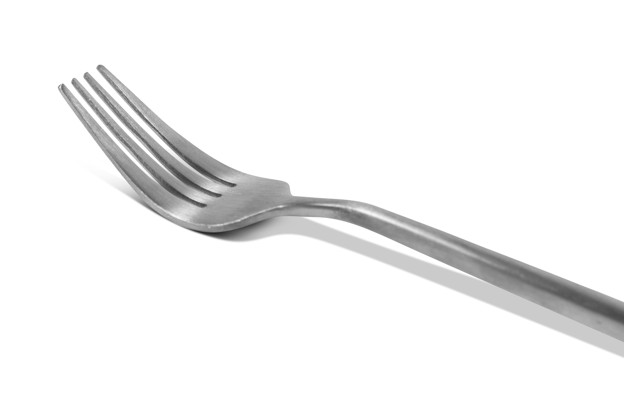 VIDI FERRO - Set posate 24 pezzi cucchiai, forchette, coltelli, cucchiaini acciaio inox, lavabili in lavastoviglie, acciaio lucido