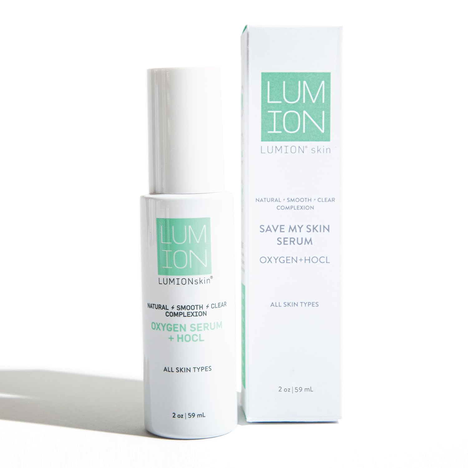 Natural Clear Complexion Face Serum | Soothes Redness + Irritation, Promotes Healthy, Calm, Clear Skin, Hypochlorous Acid (3.4 fl oz | 100 ml)