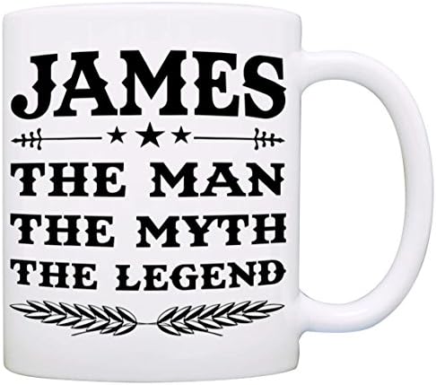 Personalized!! Papa The Man The Myth The Legend Coffee Mug, Gift for Dad and Grandpa, Perfect Present for Birthday Christmas and Fathers Day