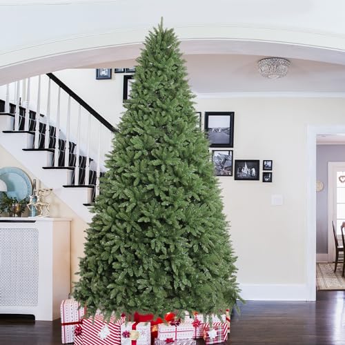 9Zh&K JR-SDS-16-10FT5090 10Ft Pre-Lit 1200 Led Lights 10 Modes Color Changing Christmas Pine Tree thumb #5