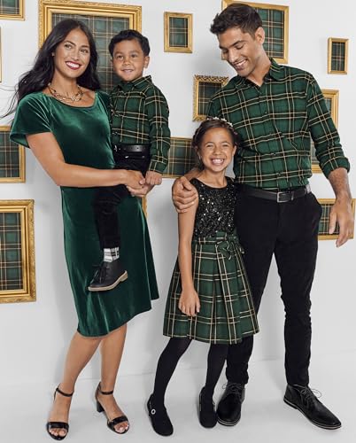 The Children's Place Girls' and Toddler Sleeveless Holiday Dressy Dresses4