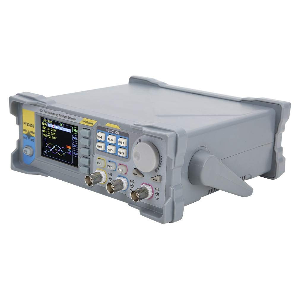 Oumefar 3 Kanal Funktionssignalgenerator Kit Arbitrary Waveform Signal Generator mit 4 TTL Pegelausgang für Stromkreise(FY8300S 20M 100 240V)