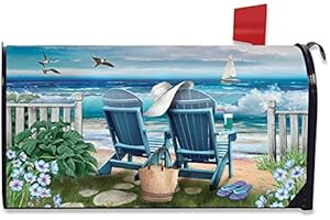 Briarwood Lane Summer Magnetic Mailbox Cover: Seaside Escape