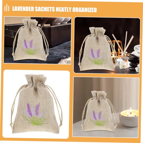 Bolsas de Lino con Diseño de Lavanda 22 piezas miniatura 7