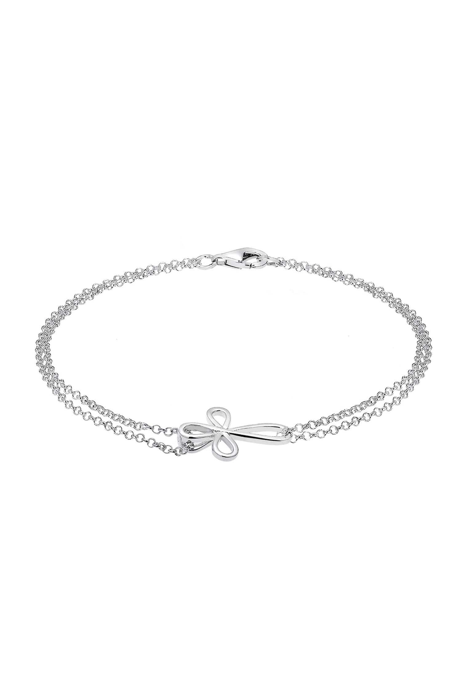 Elli Women Bracelet Cross Symbol 925 Silber Length 17cm 0206470216