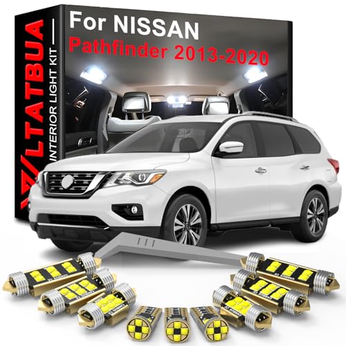 WLTATBUA LED Interior Light Kit Package Replacement for NISSAN Pathfinder R52 2013 2014 2015 2016 2017 2018 2019 2020