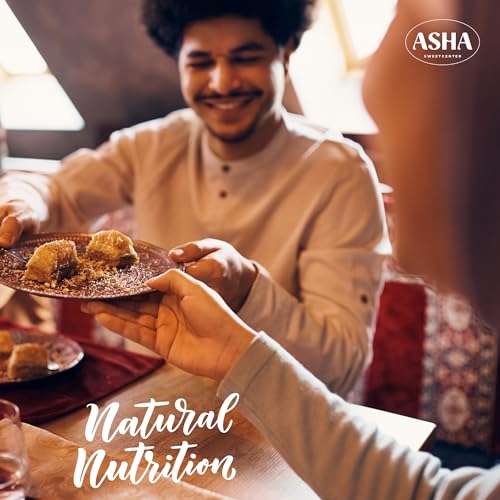 Image of ASHA SWEET CENTER Baklava Assorted Sweets 500 Gram | Premium Sweets Perfect For Gifting And Snacking | Turkish Delight Made With Fresh Ingredients
