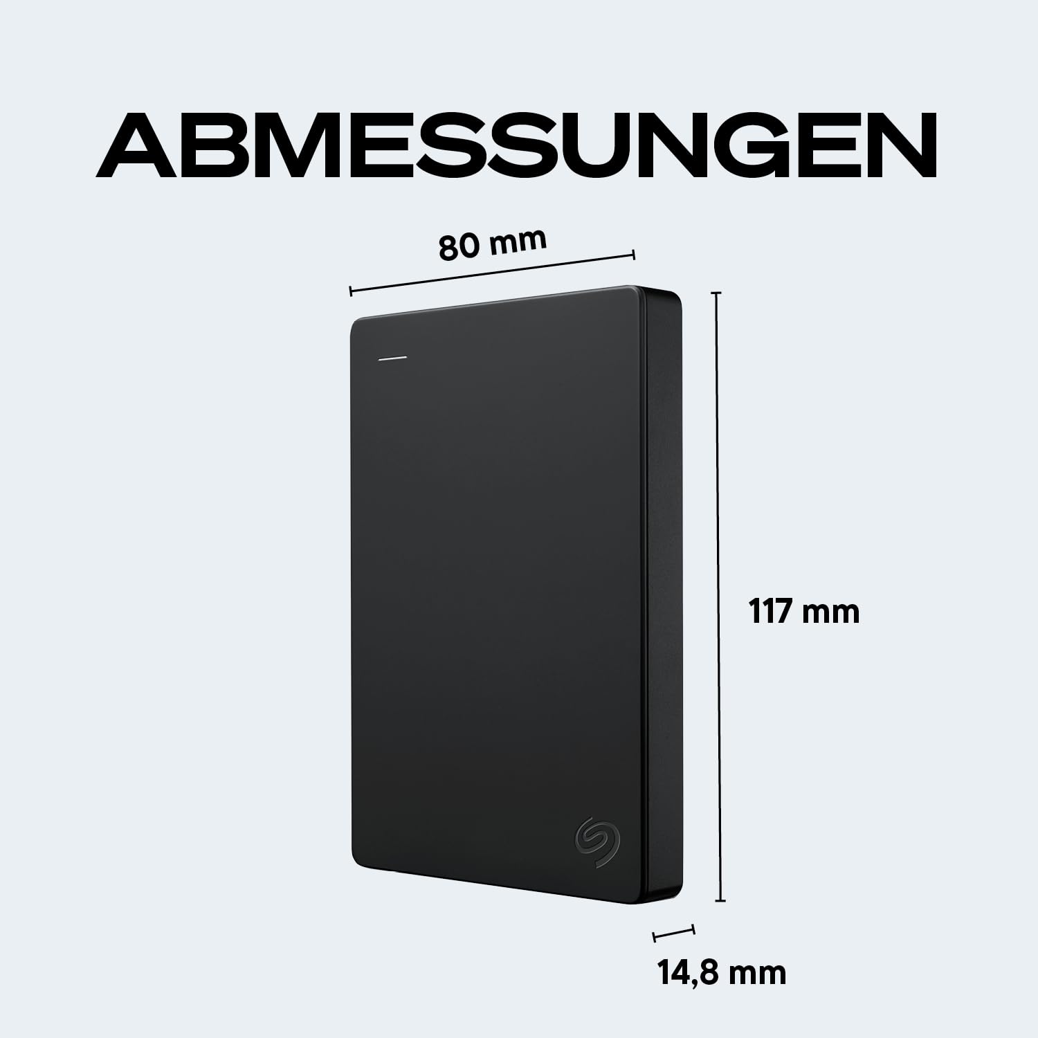 Seagate Portable Drive 2TB tragbare externe Festplatte 2.5 Zoll USB 3.0