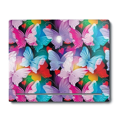Image of MightySkins Skin Compatible with Alienware X16 R1 (2023) Full Wrap Kit - Prismatic Butterflies | Protective Durable and Unique Vinyl Decal wrap Cover | Easy to Apply & Change Styles | Made in The USA