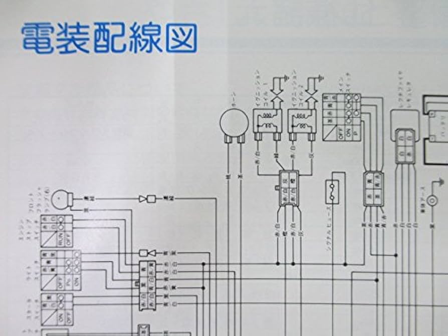 Amazon.co.jp: ビラーゴ250 取扱説明書 配線図 ヤマハ 正規 中古