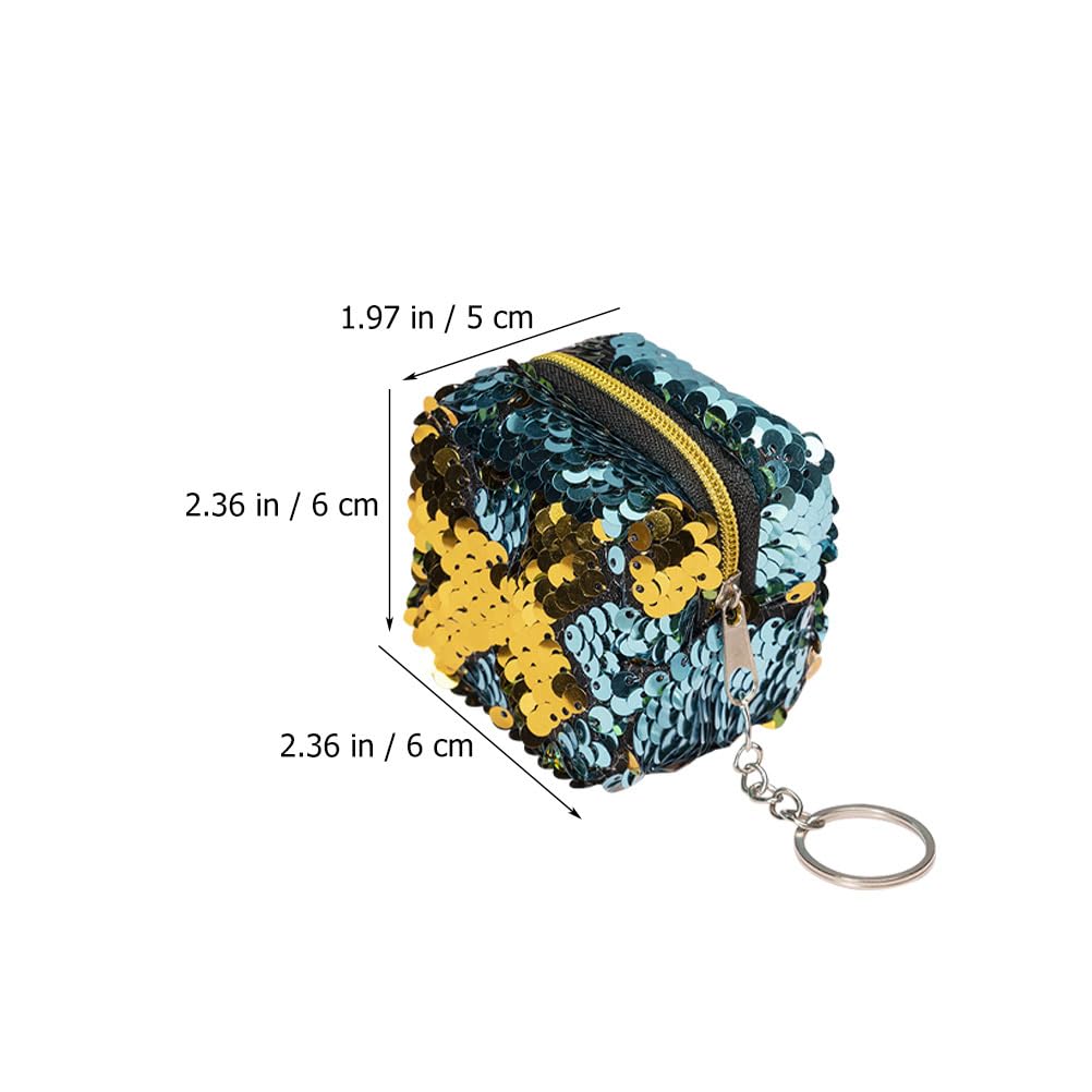 CIMAXIC 5pcs Mini Coin Purse Portable for Women Key Phone Bag Cosmetic Jewelry Storage Lightweight Design for Organizing Items