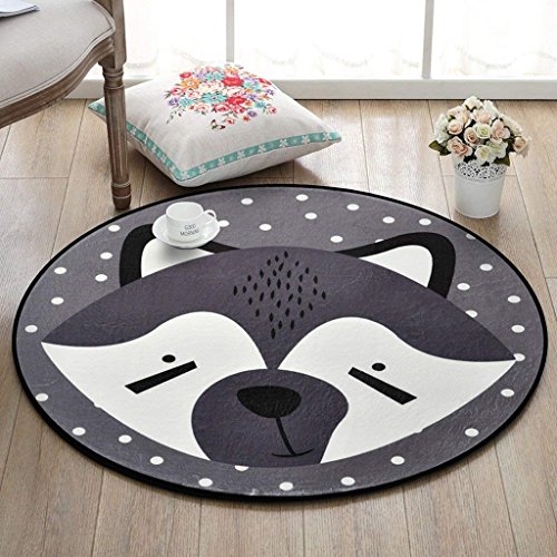 Tapis animal de bande dessinée GZ anti-bruit pour chambre et salon