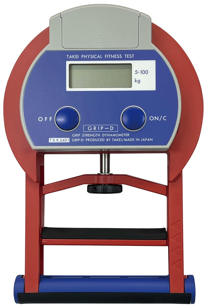 【新品未使用】竹井機器工業 デジタル握力計 GRIP-D TKK5401 Amazon | TKK デジタル握力計 グリップD TKK5401D | TKK | 握力計