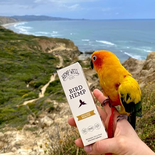 Hemp Well Bird Oil for Birds, Organic Hemp, Feather & Everyday Support, 2 oz - Image 2