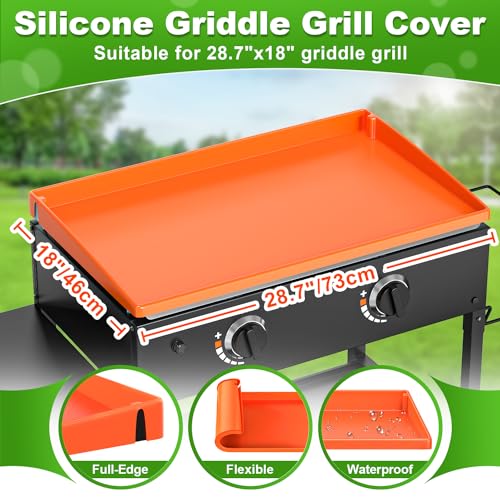Image of LOPNUR Full Coverage Silicone Grill Cover for Blackstone Griddle, 28 Inch