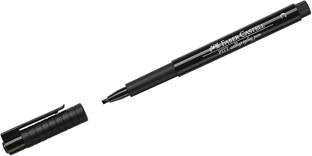 Faber Castell 167599 2.5 mm"B Pitt Artist" India Ink - Black
