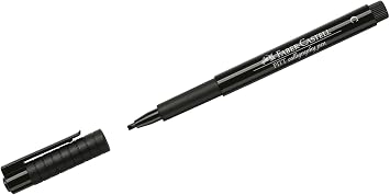 Faber Castell 167599 2.5 mm "B Pitt Artist" India Ink - Black