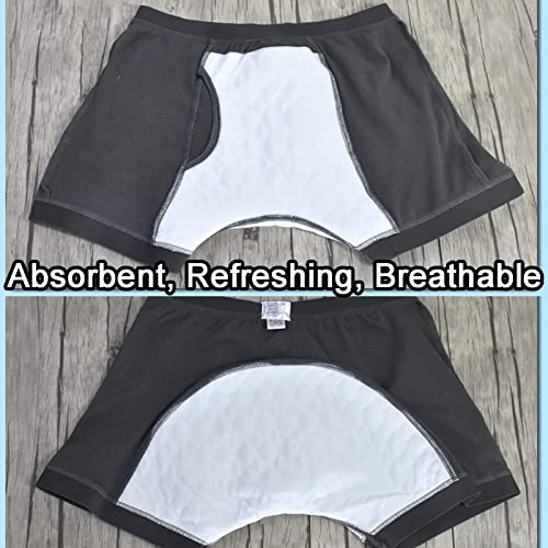 Slip d'incontinence urinaire lavable pour personnes âgées