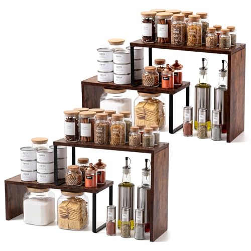 Nuanchu 2 Pack 2-Tier Kitchen Count...