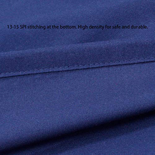 Image of CaSaJa 3-Pack Fitted Crib Sheets Set for Baby Boys, Extra Soft Breathable 9 inch Deep Mattress Sheet for Standard Toddler Bed 28x52, Cozy Washable Microfiber Nursery Sheets, 2 Navy Blue /1 Charcoal Gray
