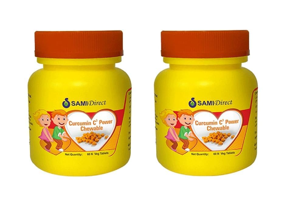 SAMIDirect Curcumin C3 Power Chewable For Kids (60 Tabs) (Set Of 2)-image-24