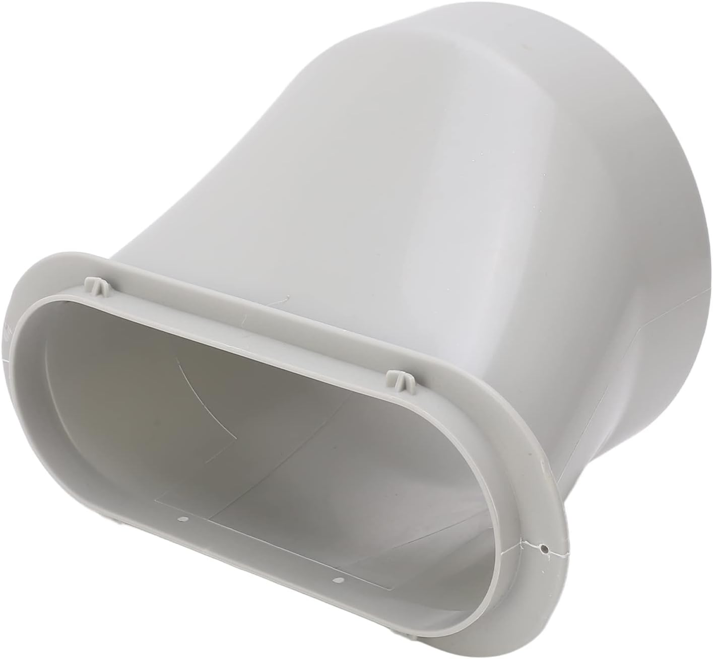 Portable AC Parts, Grey ABS Portable AC Hose Adapter, 5.9in Dia, Window Vent Kit, Air Conditioner Exhaust Hose Adapter