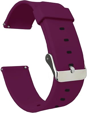 Quick Release Watch Band Compatible With Seiko 5 SPORTS SNZG15J1 Silicone Replacement Smart Watch Strap with Tang Buckle