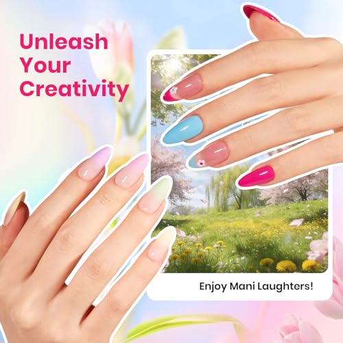 Beetles 36 Colors Gel Nail Polish Set, Pastel Jelly Pink Purple White Green Gel Polish Kit with Glitter Gel Base & Top Coat Nail Tools Soak Off UV Nail Art Salon DIY at Home Manicure Gift for Women