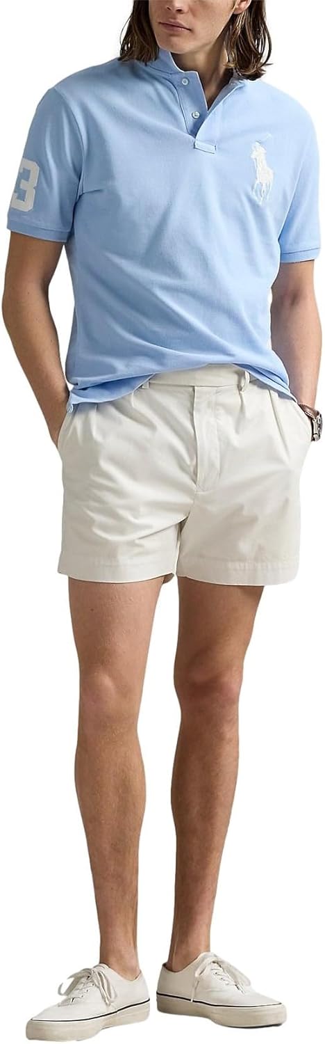 POLO RALPH LAUREN Men's Big Pony Classic Fit Mesh Polo Shirt