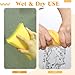 Newtay 8 Pcs Car Windshield Cleaner and Defogger Window Glass Defogger Yellow Chamois Sponge Car Wash Equipment Tool for Windshield Interior Cleaning