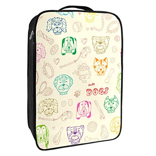 Nanmma Shoe Bag Dogs Pets - Convenient Packing System for Your Shoes When Traveling