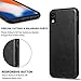 TENDLIN Compatible with iPhone XR Case Premium Leather Outside and Flexible TPU Silicone Hybrid Slim Case Compatible with iPhone XR - 2018 (Black)