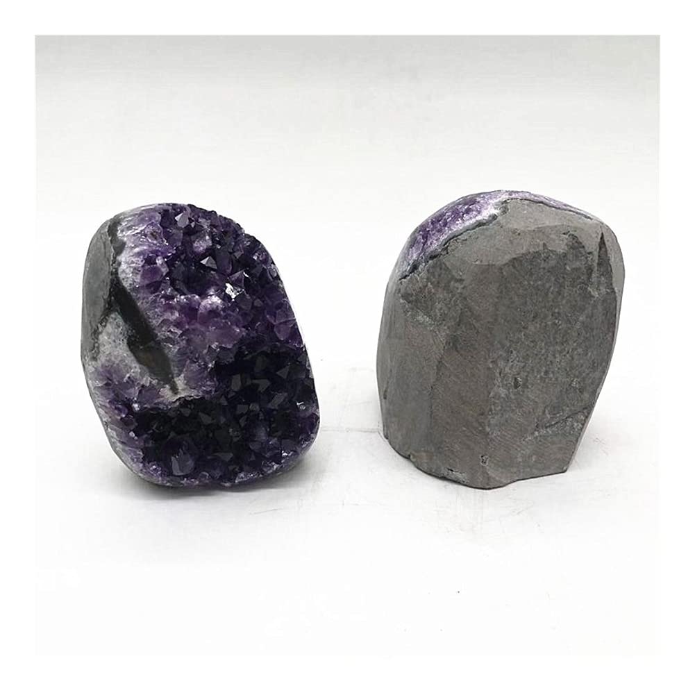 Lleno de Textura For Cristal Natural Cuarzo Uruguay Amatista Cristal geoda (Size : 300g)