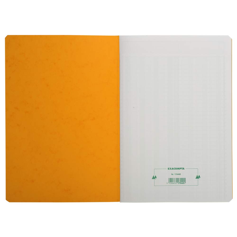 Exacompta 17040E - Libretto a più colonne rilegato con 4 colonne su 1 pagina e 34 righe, 40 fogli A4, 100 g, colori assortiti
