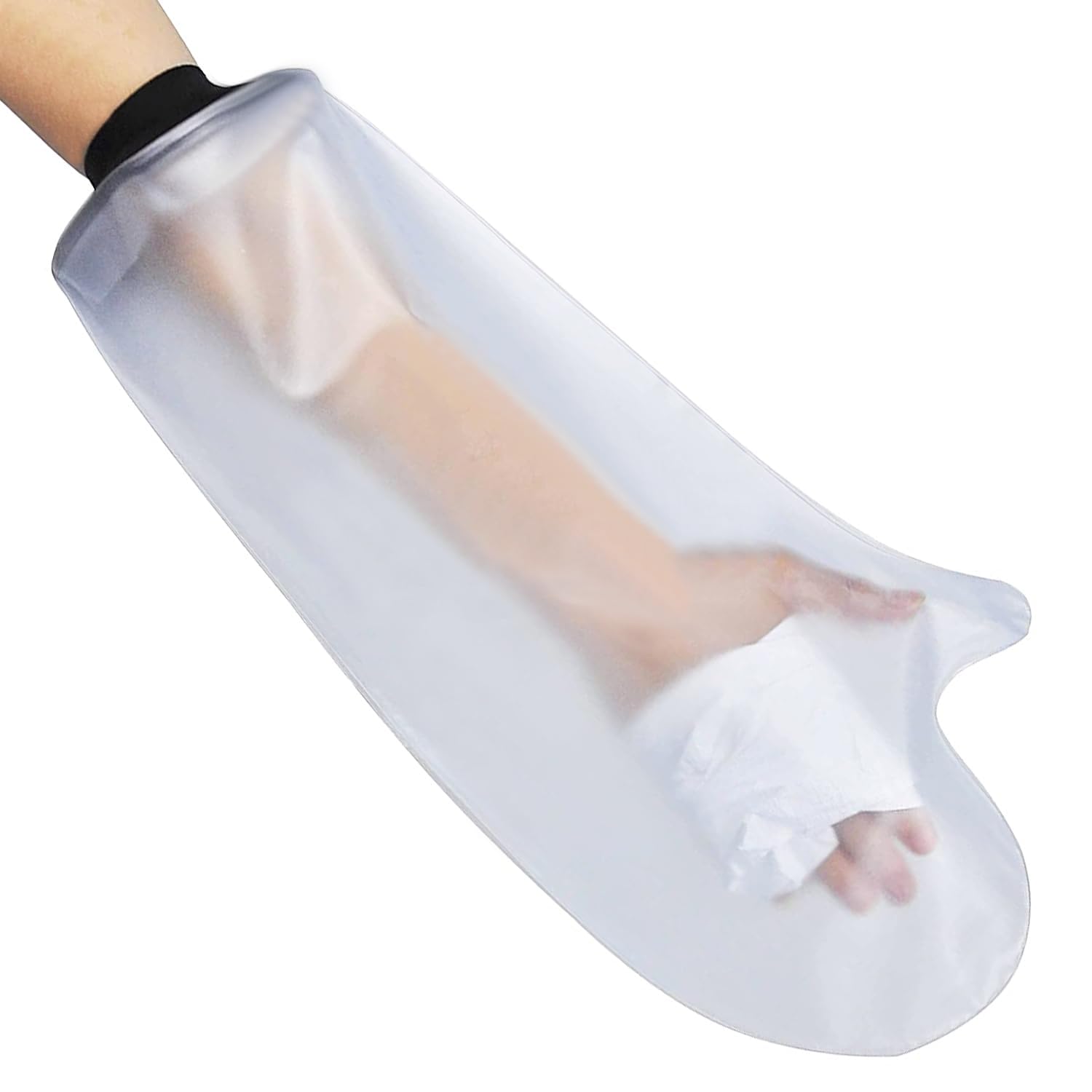 HKF HO KI HO Waterproof Arm Cast Cover for Shower,Cast Protector for Arm Sleeve and Bandages & Plasters Dry,Reusable with a Watertight Seal-ARM (One Size)