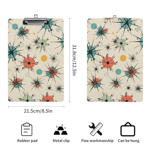 Porte-bloc acrylique rigide format A4 pour écrire debout sans table