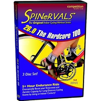 Sports Spinervals 26.0 The Hardcore 100 DVD Book