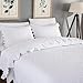 Brandream White Quilt Set Queen King Size Cotton Matelasse Coverlet Set Farmhouse Bedding Set Queen Size Bedspreads(Quilt 98x106 with Standard Size Pillow Shams)