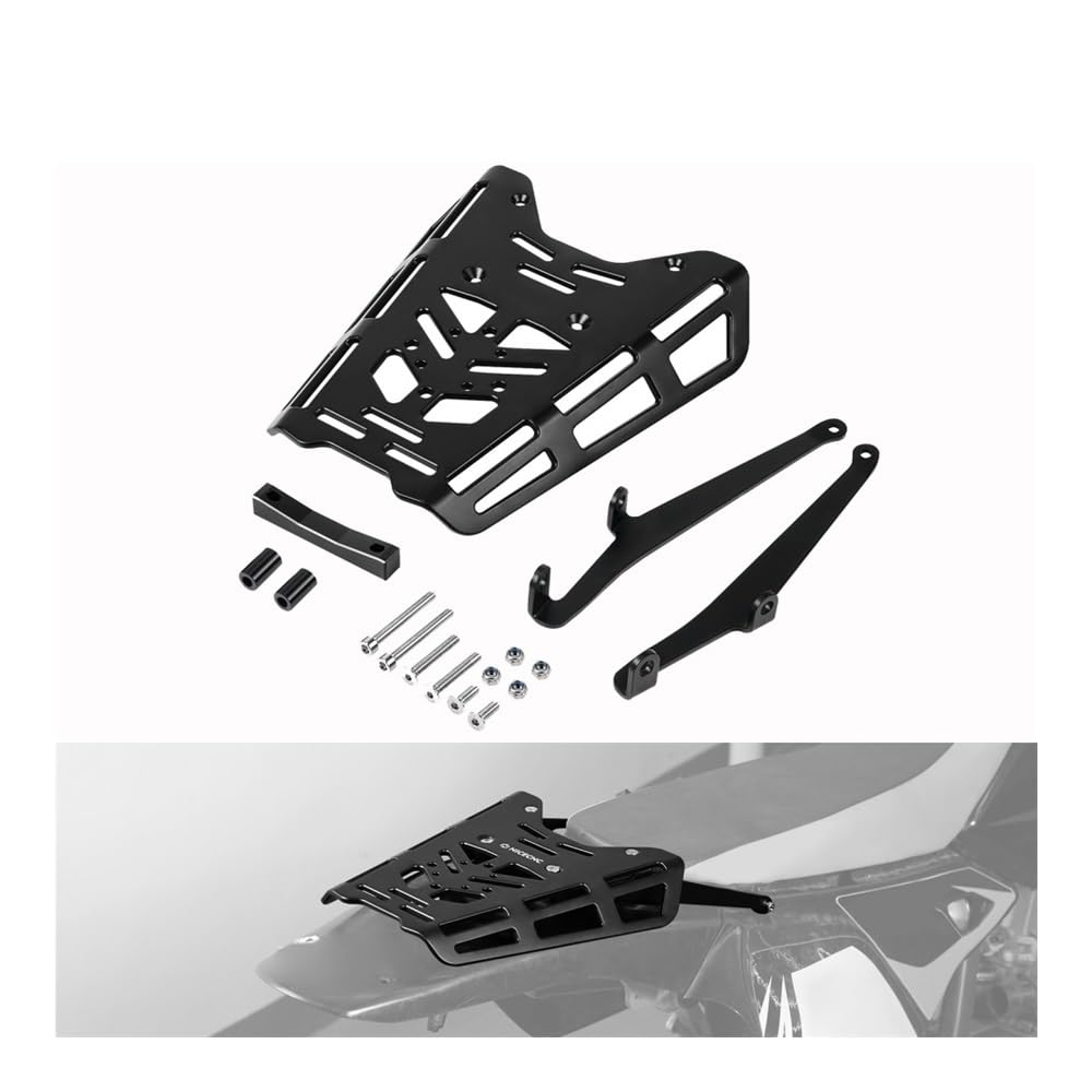 pour DRZ400S pour SM 2000-2024 Porte-Bagages arrière de Moto Arrière Pliable