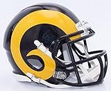 Los Angeles Rams Riddell Speed Mini Replica Color Rush Football Helmet