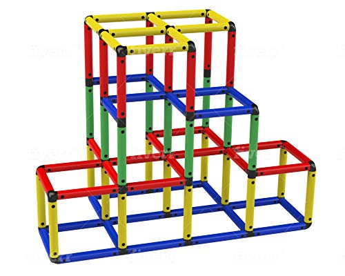 Funphix Climbing Gyms- Stem Learning Colorful Buildable Indoor Outdoor Play Structure for Kids Aged 2-12 Years - Thumbnail 2