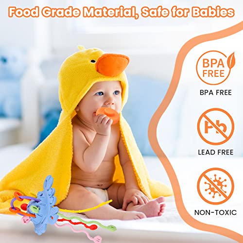 image for Tameler Montessori Toys for 1 Year Old Teething Teether Toys for Babie