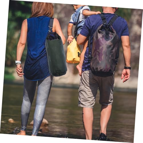 Bolsa seca impermeable para natación de 8L en poliéster tafetán para navegación y surf miniatura 4