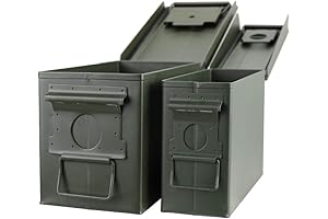 Steel Metal Ammo Can Case Set