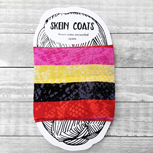 Candy Striped Yarn Bowl For Knitting & Crochet