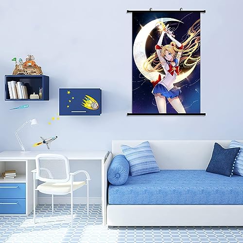 OBLRXM Sailor Moon Poster Wallscroll, 2 PCS